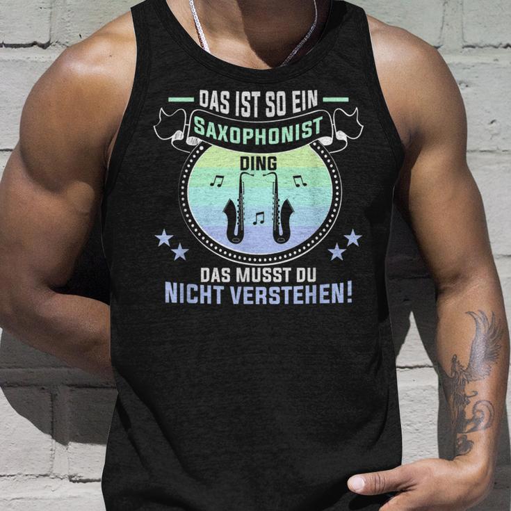 Das Ist So Ein Saxophonist Ding Saxophon Saxophonist Tank Top Geschenke für Ihn