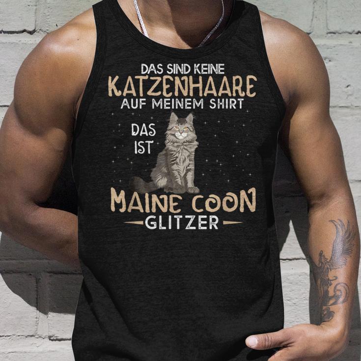 Das Sind Keine Katzenhaare Das Ist Maine Coon Glitter Tank Top Geschenke für Ihn