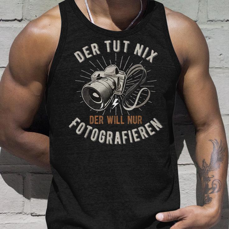 Der Tut Nix Der Will Nur Fotoen Tank Top Geschenke für Ihn