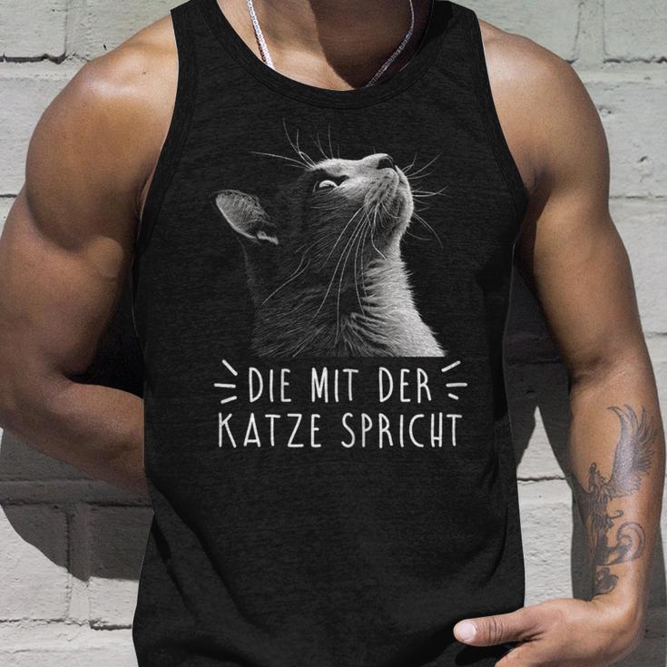 Die Mit Der Katze Sprechen Tank Top Geschenke für Ihn