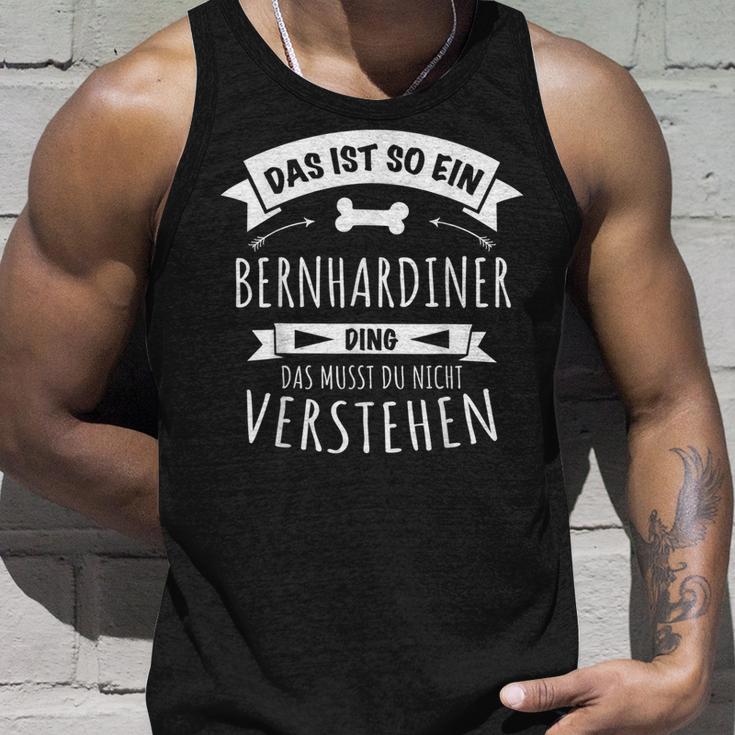 For Dogs Das Ist So Ein St Bernard Ding Tank Top Geschenke für Ihn