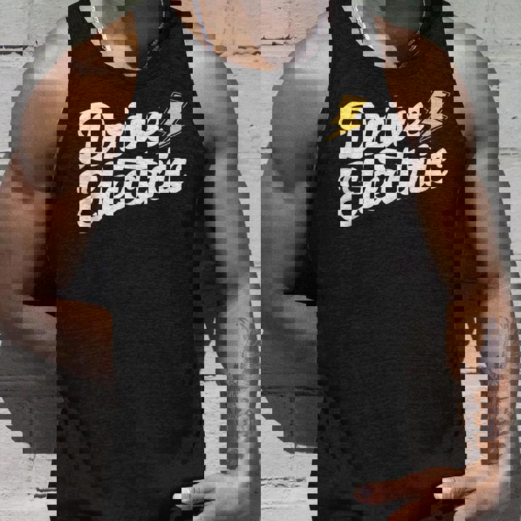 Drive Electric Cult Following Car Sustainable Eco-Friendly Tank Top Tank Top Gifts for Him