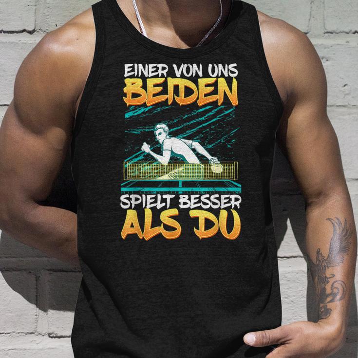 Einon Uns Beiden Spielt Besser Als Du Tischten German Tank Top Geschenke für Ihn