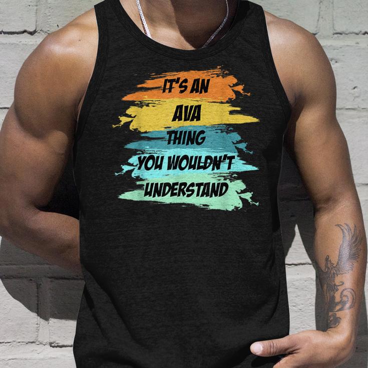 Es Ist Ein Ava-Ding Lustiger Neuheit Benutzerdefinierter Tank Top Geschenke für Ihn