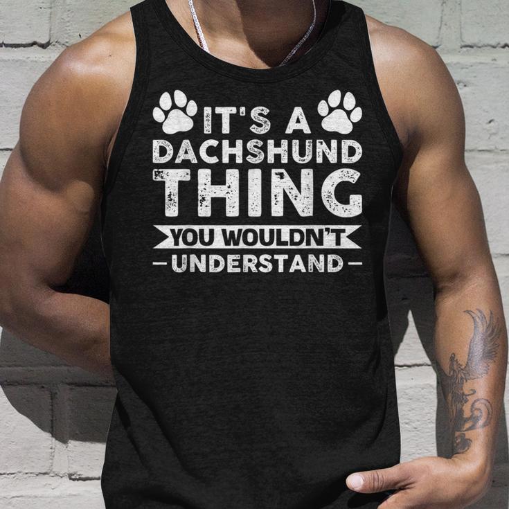 Es Ist Ein Dackel-Ding-Dackel Tank Top Geschenke für Ihn