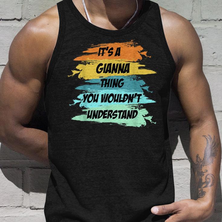 Es Ist Ein Gianna-Ding Lustiger Neuheit-Benutzerdefinierter Tank Top Geschenke für Ihn