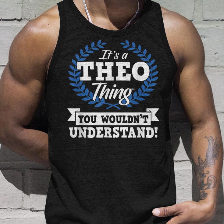 Es Ist Ein Theo-Ding Das Du Nichterstehen Würdest Namenshemd Tank Top Geschenke für Ihn