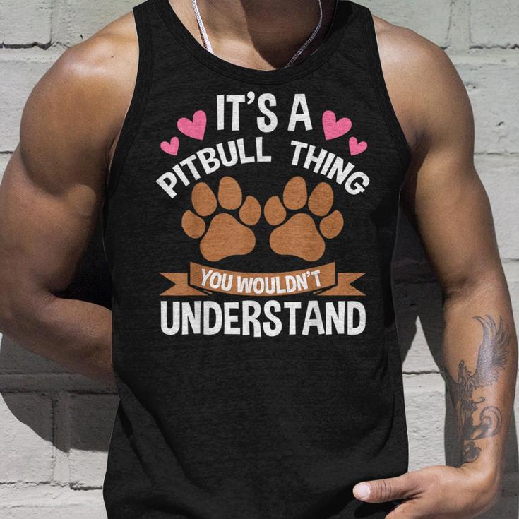 Es Ist Ein Pitbull-Ding Pitbull Tank Top Geschenke für Ihn