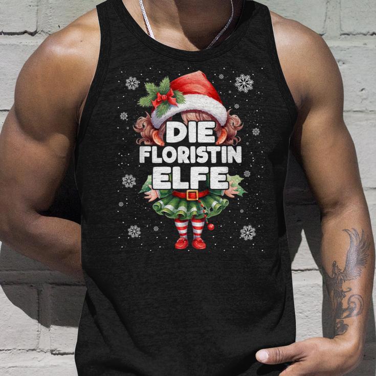 Floristin Elfe Weihnachten Elfen & Weihnachtselfen Tank Top Geschenke für Ihn