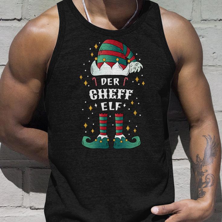 Elf Christmas Ich Bin Der Chef Elf Tank Top Geschenke für Ihn