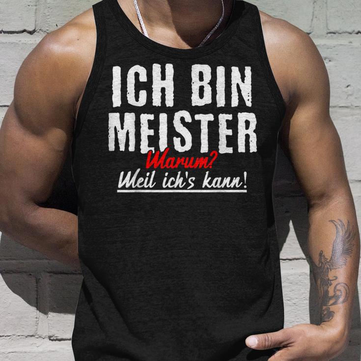 Slogan For Meister Crafts Tank Top Geschenke für Ihn