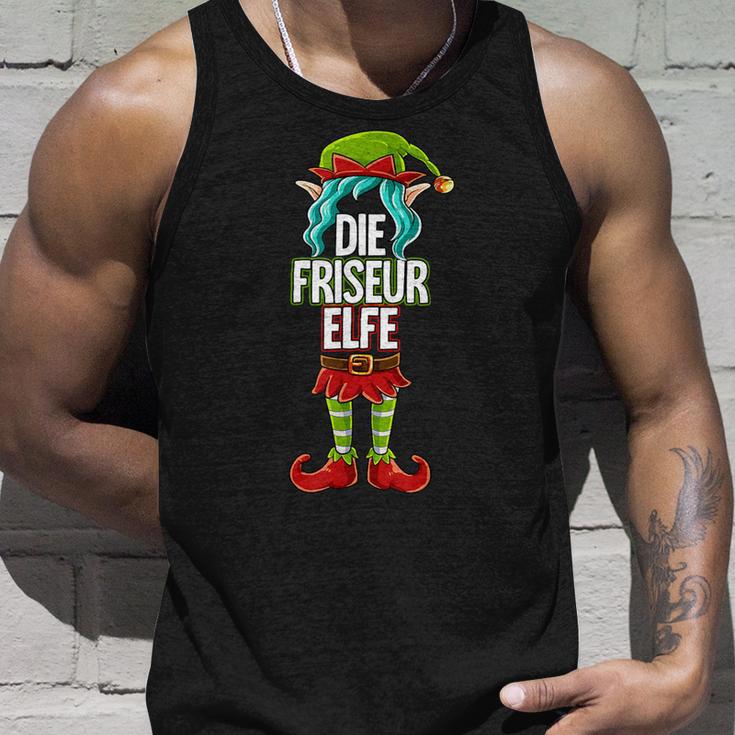 Hairdresser Elf Partner Look Christmas Tank Top Geschenke für Ihn