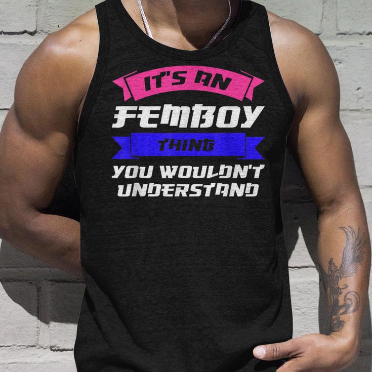 Herren Es Ist Ein Femboy Ding Du Südkorea Tank Top Geschenke für Ihn