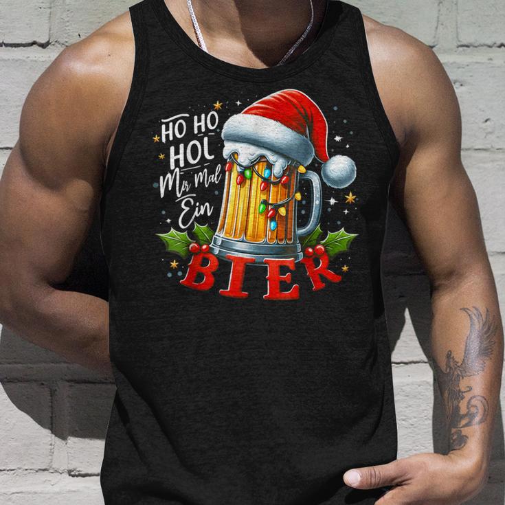 Ho Ho Hol Mir Mal Ein Bier Christmas Tank Top Geschenke für Ihn