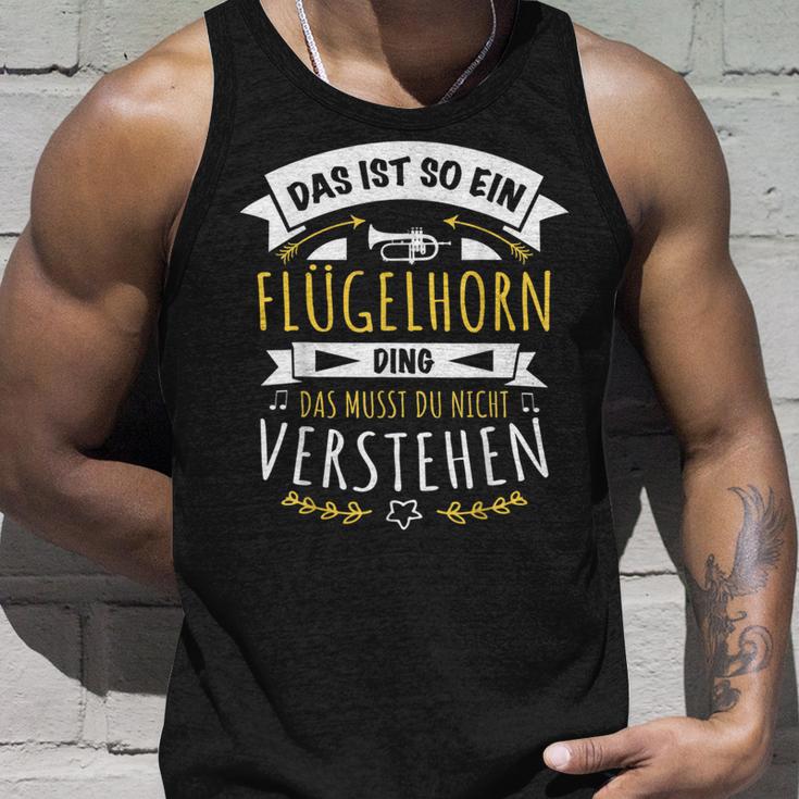 Horn Musiker Das Ist So Ein Flugelhorn Ding Tank Top Geschenke für Ihn