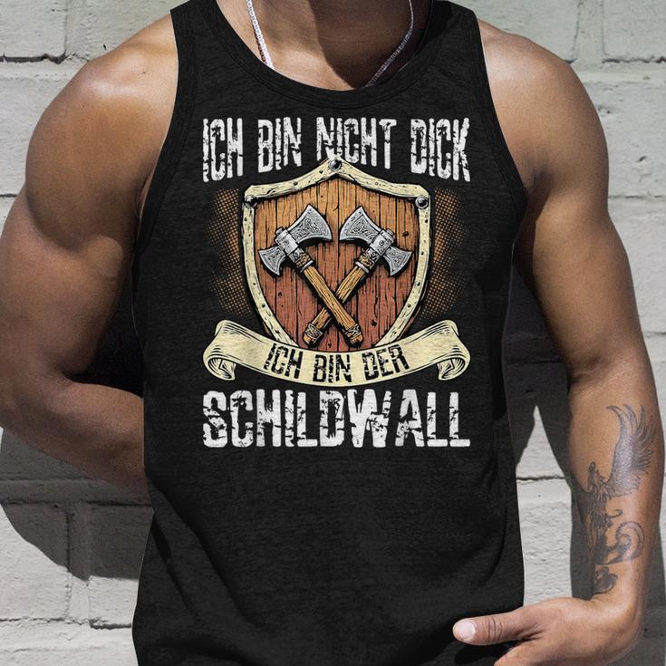 Ich Bin Nicht Dick Ich Bin Der Schildwall Sarcasmus Tank Top Geschenke für Ihn