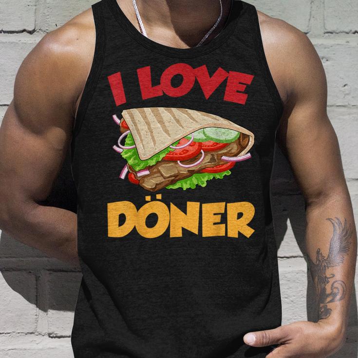 Ich Liebe Döner Kebab Fleisch Döner Tank Top Geschenke für Ihn