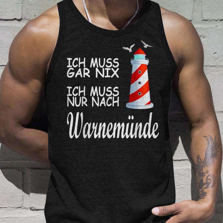 Ich Muss Nur Nach Warnemünde Tank Top Geschenke für Ihn