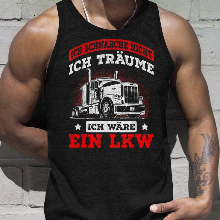 Ich Schnarche Nicht Ich Träume Ich Wäre Ein Lkw Tank Top Geschenke für Ihn