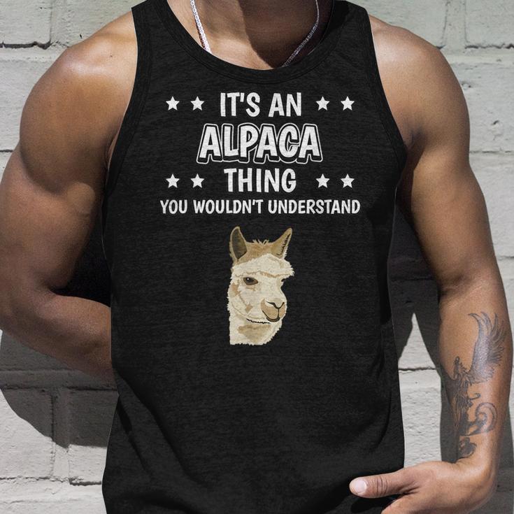 Ist So Ein Alpaka Ding Lustiger Spruch Alpakas Tank Top Geschenke für Ihn