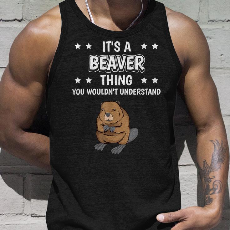 Ist So Ein Biber Ding Lustiger Spruch Biber Tank Top Geschenke für Ihn