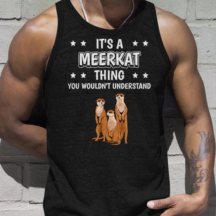 Ist So Ein Erdmännchen Ding Lustiger Spruch Erdmännchen Tank Top Geschenke für Ihn