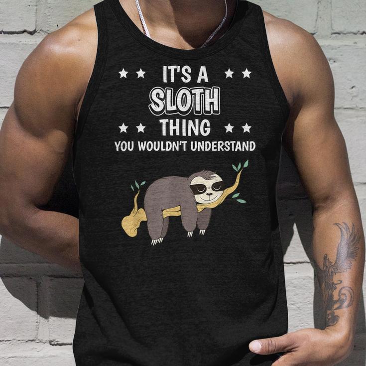 Ist So Ein Faultier Ding Lustiger Spruch Faultiere Tank Top Geschenke für Ihn