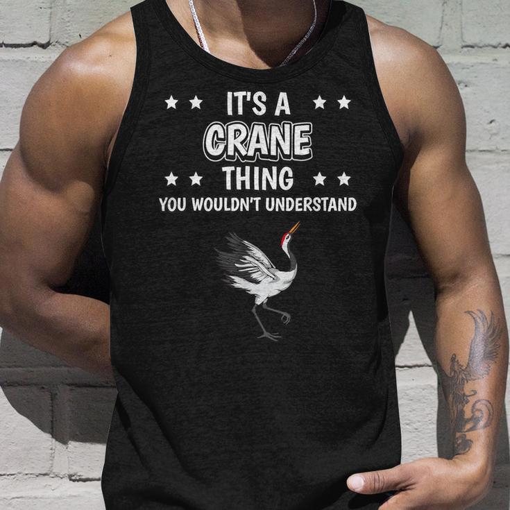 Ist So Ein Kranich Ding Saying Kraniche Tank Top Geschenke für Ihn