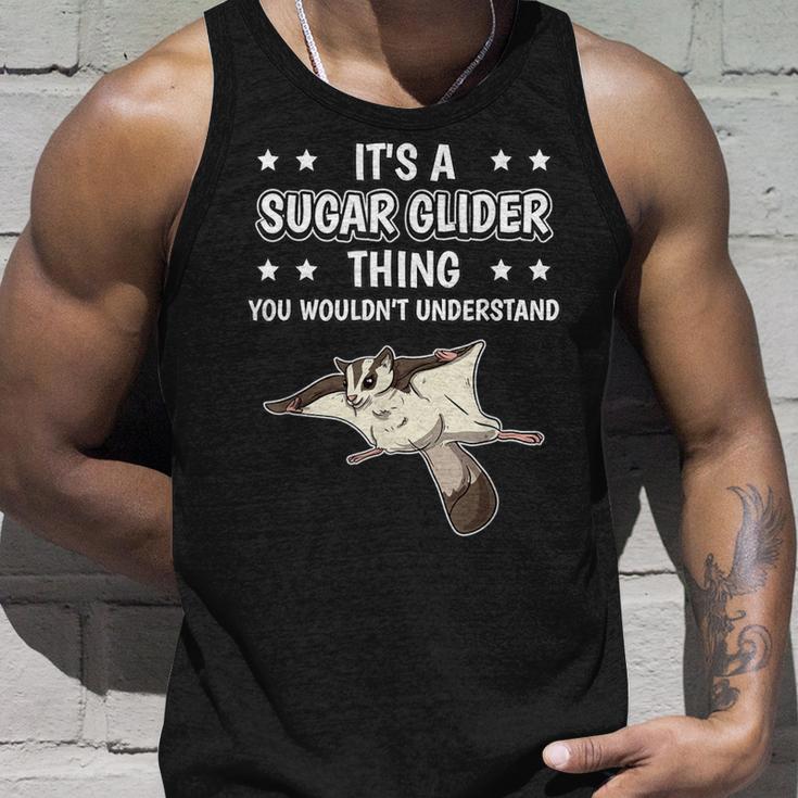 Ist So Ein Kurzkopfgleitbeutler Ding Spruch Sugar Glider Tank Top Geschenke für Ihn