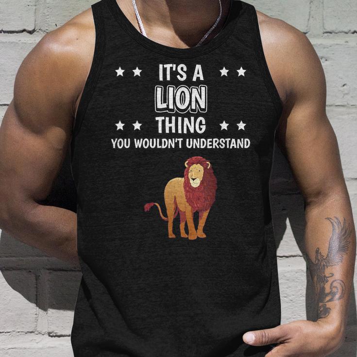 Ist So Ein Löwe Ding Lustiger Spruch Löwen Tank Top Geschenke für Ihn