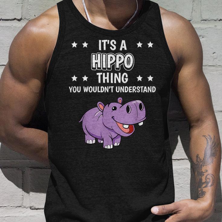 Ist So Ein Nilpferd Ding Lustiger Spruch Nilpferde Tank Top Geschenke für Ihn