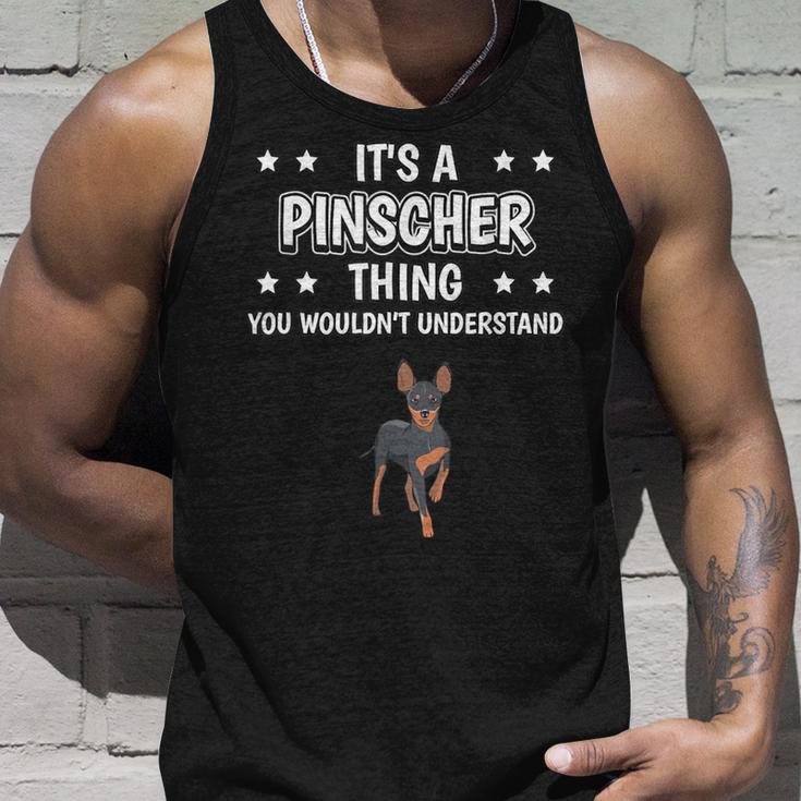 Ist So Ein Pinscher Ding Lustiger Spruch Pinscher Tank Top Geschenke für Ihn