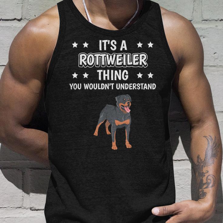 Ist So Ein Rottweiler Ding Lustiger Spruch Rottweiler Tank Top Geschenke für Ihn