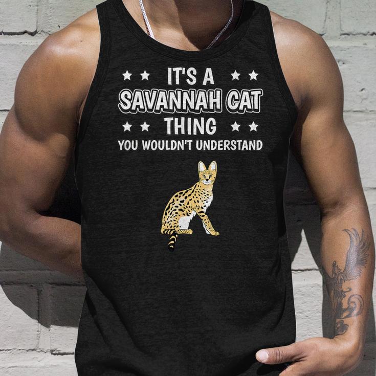 Ist So Ein Savannah Cat Ding Tank Top Geschenke für Ihn