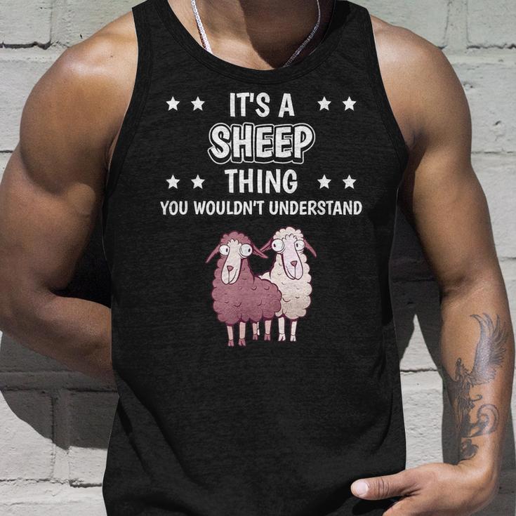 Ist So Ein Schaf Ding Lustiger Spruch Schafe Tank Top Geschenke für Ihn