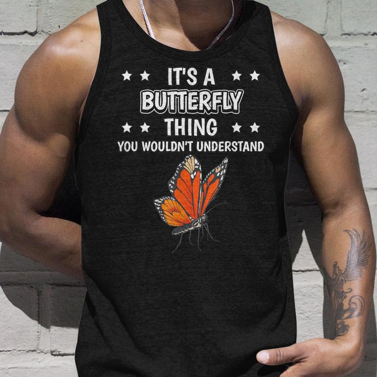 Ist So Ein Schmetterling Ding Lustiger Spruch Schmetterlinge Tank Top Geschenke für Ihn