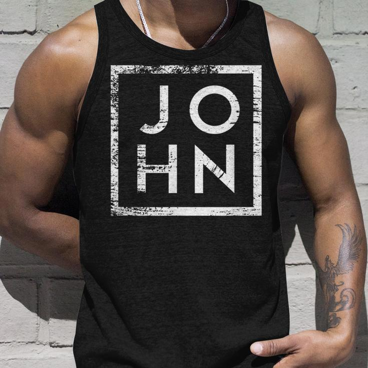 John Minimalism Tank Top Geschenke für Ihn