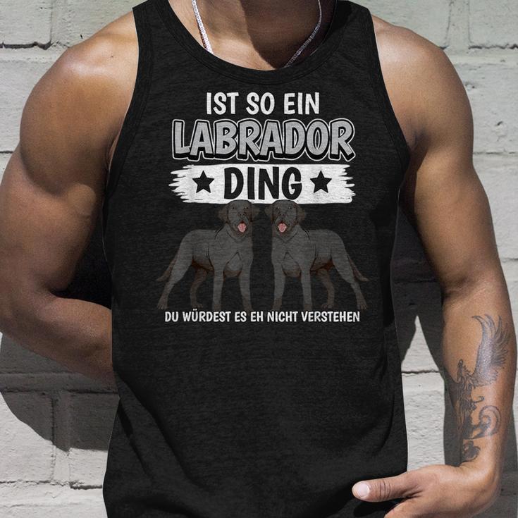 Labbi Sachen Ist So Ein Labrador Ding Schwarzer Labrador Tank Top Geschenke für Ihn