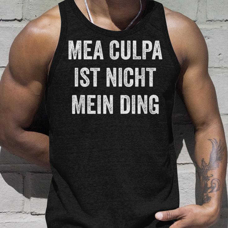 Mea Culpa Ist Nicht Mein Ding S Tank Top Geschenke für Ihn