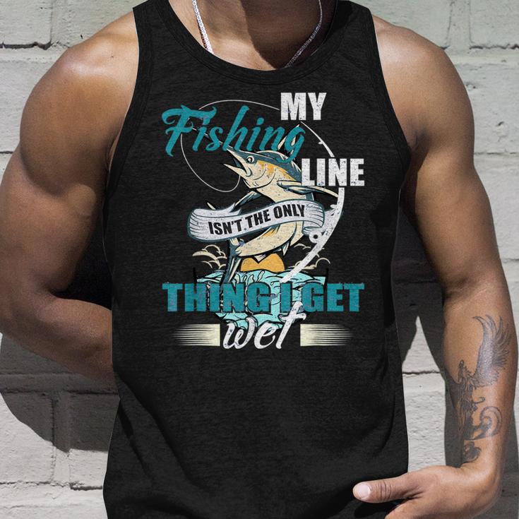 Meine Angelschnur Ist Nicht Das Einzige Ding Tank Top Geschenke für Ihn