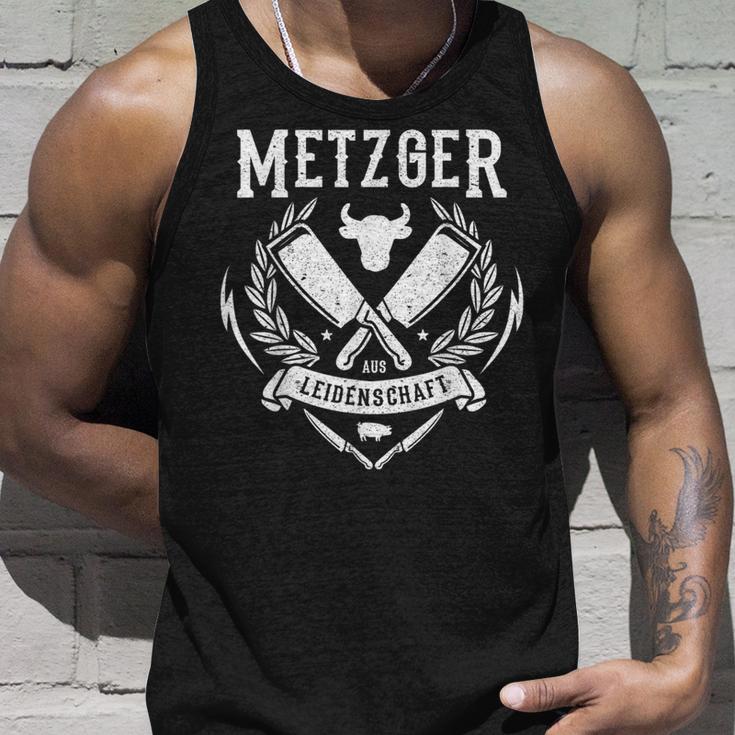 Metzger Aus Leidenschaft Fleischer Tank Top Geschenke für Ihn