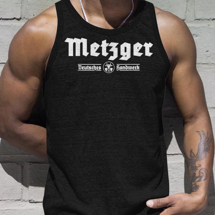 Metzger Fleischer Zunftzeichen Tradition Craft S Tank Top Geschenke für Ihn