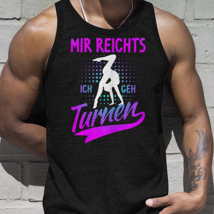 Mir Reichts Ich Geh Turnnen Handstand Trainer Gymnastic Tank Top Geschenke für Ihn