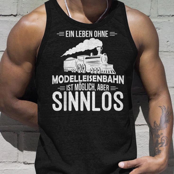 Model Railway Life Ohne Model Railway Sinnlos Railway Tank Top Geschenke für Ihn