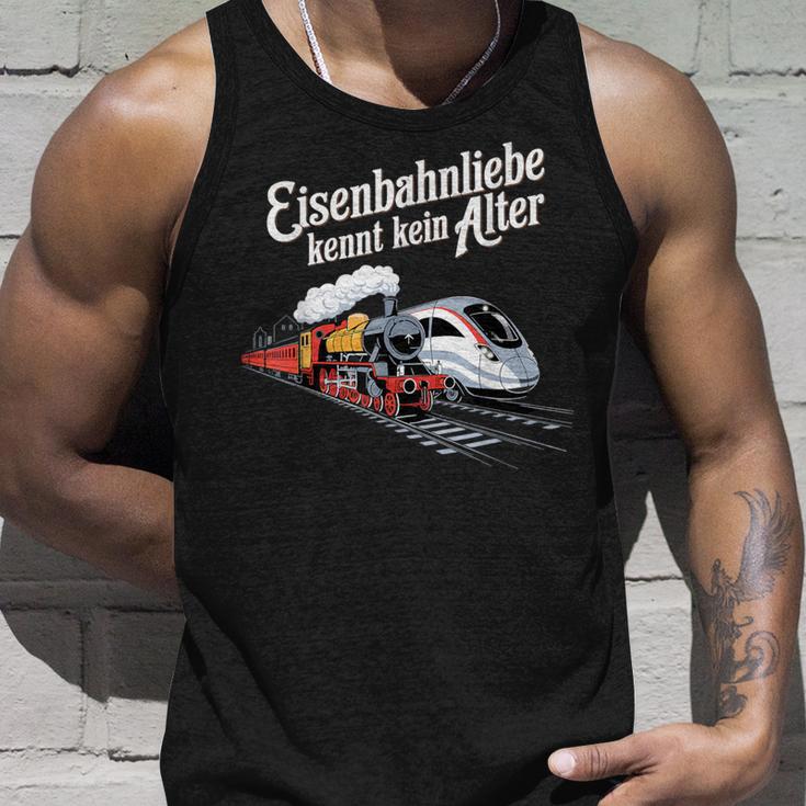 Model Railway Saying Eisenbahn Liebe Damplok Modellbau Tank Top Geschenke für Ihn