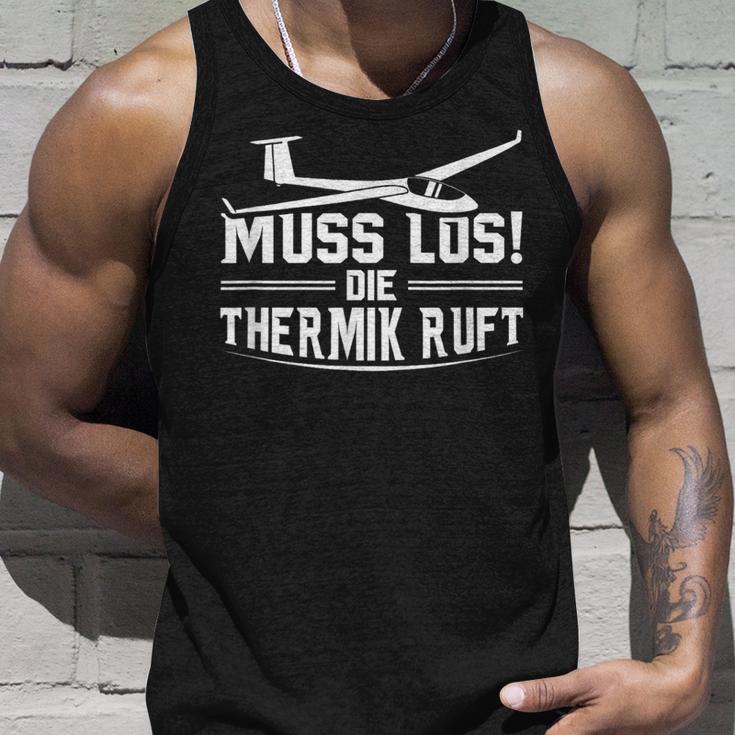 Muss Los Die Thermik Ruft Glider Tank Top Geschenke für Ihn