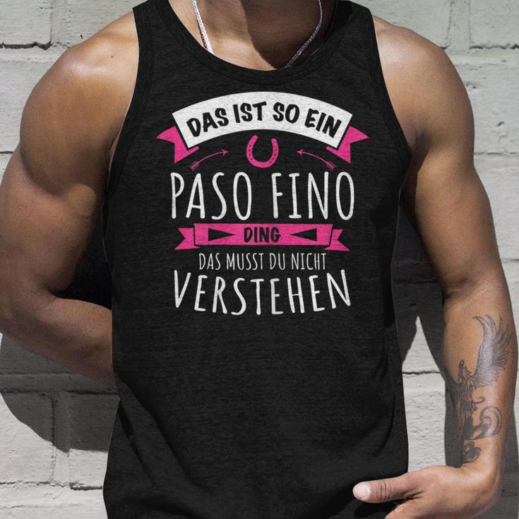 Paso Fino Pferd Pferderasse Das Ist So Ein Paso Fino Ding Tank Top Geschenke für Ihn