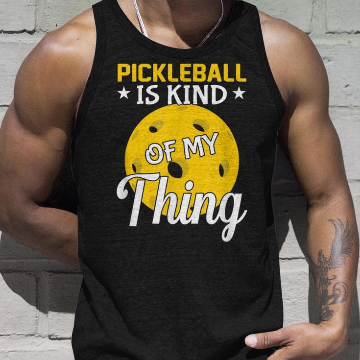 Pickleball Ist Irgendwie Mein Ding Pickleball-Liebhaber Tank Top Geschenke für Ihn