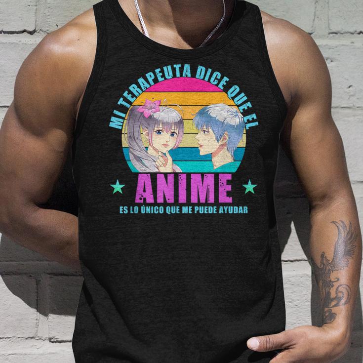 My Therapist Sagt Dass Der Anime Das Einzige Ding Ist Tank Top Geschenke für Ihn