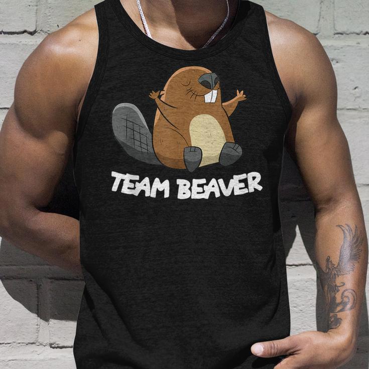 Rodent Team Beaver Team Beaver Cool Flannelette Tank Top Geschenke für Ihn